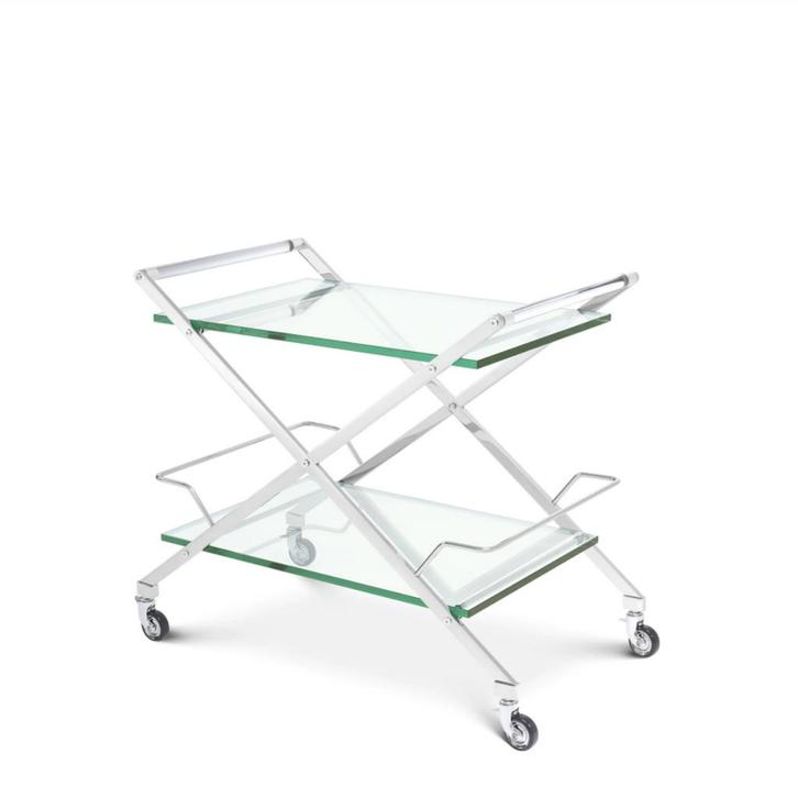 Eichholtz TROLLEY Loft drankenkar - barmeubel bartafel -50%, Huis en Inrichting, Woonaccessoires | Overige, Zo goed als nieuw