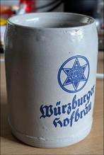 Keramieken bierglas Würzburger Hofbrau, Verzamelen, Ophalen of Verzenden, Zo goed als nieuw, Glas of Glazen, Overige merken