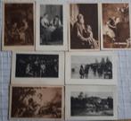 Série 8 cartes postales CHOCOLAT MARTOUGIN / Oeuvres d'art /, Collections, Autres thèmes, 1920 à 1940, Non affranchie, Enlèvement ou Envoi