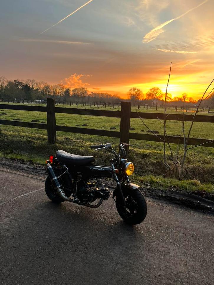 70cc Dax, Fietsen en Brommers, Brommers | Honda, Zo goed als nieuw, Overige modellen, Klasse B (45 km/u), Ophalen
