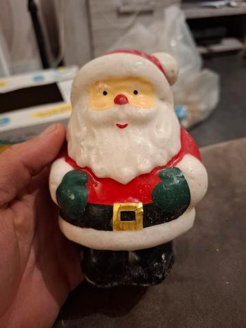 Ancienne bougie de père Noël vintage, Enlèvement ou Envoi, Comme neuf