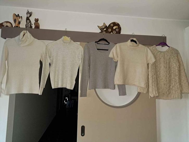 Trui diverse, S/M, met wol en cashmere, Kleding | Dames, Truien en Vesten, Zo goed als nieuw, Maat 38/40 (M), Ophalen of Verzenden