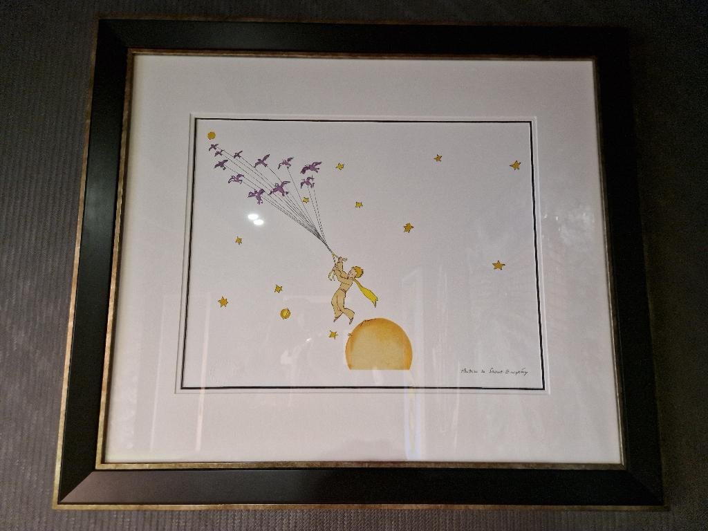 Le Petit Prince, van Antoine de Saint-Exupéry, Antiek en Kunst, Kunst | Litho's en Zeefdrukken, Ophalen of Verzenden