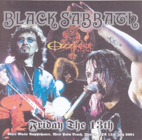 CD BLACK SABBATH - Vrijdag de 13e - Live West Palm Beach 20, Cd's en Dvd's, Cd's | Hardrock en Metal, Nieuw in verpakking, Verzenden