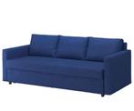 Friheten 3-zitsbank, Skiftebo blauw, Huis en Inrichting, Ophalen, 100 tot 125 cm, Driepersoons, Zo goed als nieuw