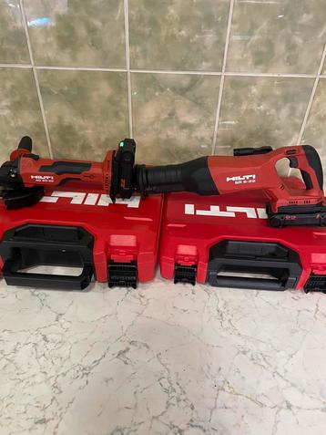 2 machines Hilti NURON avec 2 batteries  beschikbaar voor biedingen