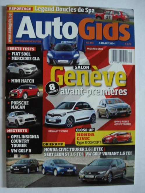 AutoGids 896 Opel Insignia Country Tourer/OPC/VW Golf R/Ocke, Boeken, Auto's | Folders en Tijdschriften, Gelezen, Algemeen, Verzenden