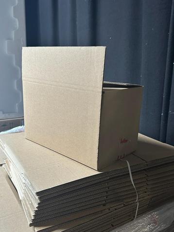 NIEUWE kartonnen dozen 39x22x22 - 450 stuks, Doe-het-zelf en Bouw, Kratten en Dozen, Ophalen, Nieuw