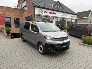 Citroen Jumpy XL Dubbele Cabine 27700+BTW, Autos, Citroën, Argent ou Gris, Achat, Entreprise, Boîte manuelle