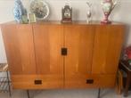 Vintage wandkast, retro jaren ’50, Pastoe Cees Braakman CU04, Ophalen, Zo goed als nieuw