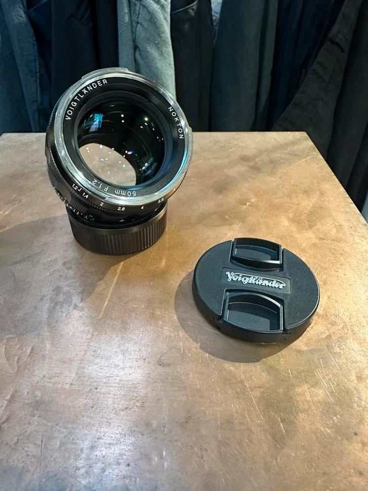 Voigtländer Nokton 50mm/1.2 Aspherical Leica M, Audio, Tv en Foto, Foto | Lenzen en Objectieven, Zo goed als nieuw, Standaardlens