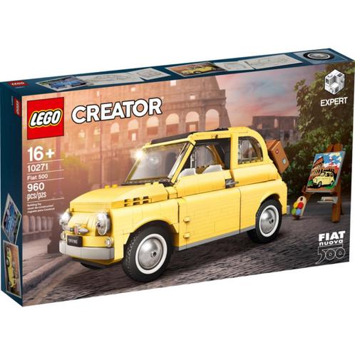 LEGO Fiat 500 10271, Kinderen en Baby's, Speelgoed | Duplo en Lego, Nieuw, Lego, Complete set, Ophalen of Verzenden