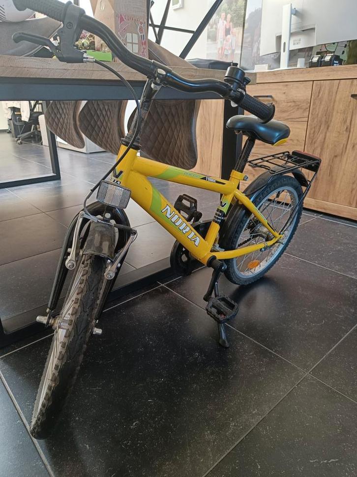 Kinderfiets Norta 18 inch, Fietsen en Brommers, Fietsen | Jongens, 18 inch, Handrem, Ophalen