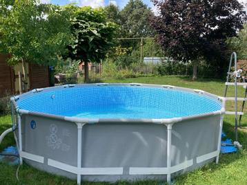 Stevig zwembad Intex 366x76 cm met alle nodige accessoires! beschikbaar voor biedingen