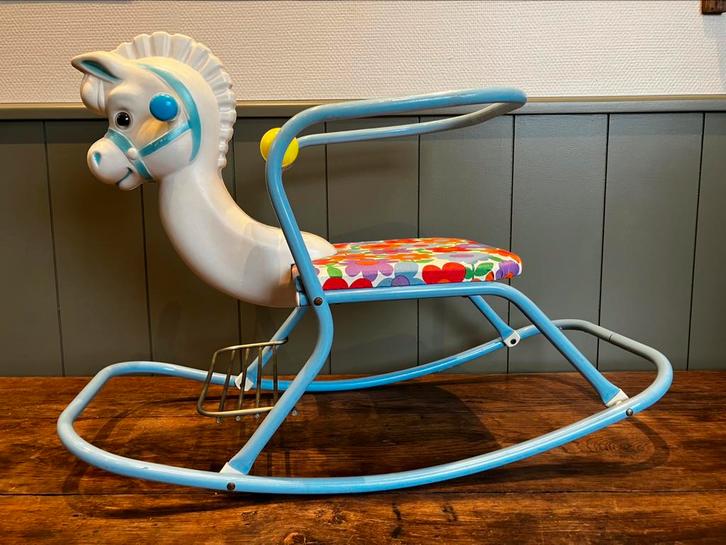 Cheval à bascule hobbelpaard vintage seventies, Verzamelen, Retro, Ophalen