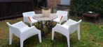 Kartell Philippe Starck – 4 x Magic Hole Fauteuil stoel, Huis en Inrichting, Stoelen, Ophalen, Kunststof, Wit, Zo goed als nieuw