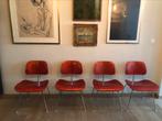 4 chaises Eames DCM Herman Miller édition USA, Quatre, Enlèvement, Utilisé