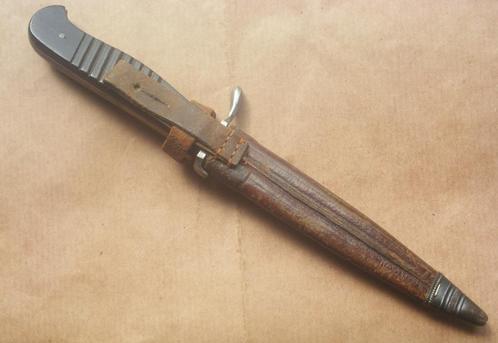 Couteau de tranchée allemand Daniel Herder Duitse dolk WW1, Verzamelen, Militaria | Algemeen, Landmacht, Mes of Dolk, Verzenden