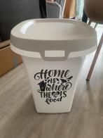 Hond of kat droogvoerbak op wieltjes, Animaux & Accessoires, Nourriture & Bols pour chiens, Enlèvement