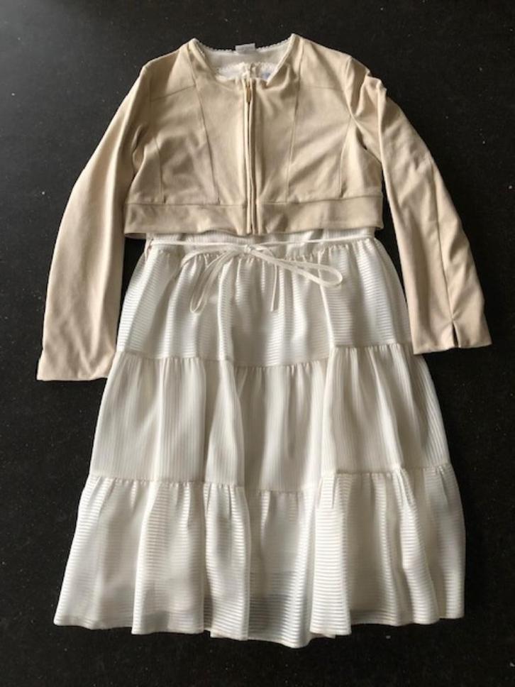 Communiekleedje / setje / incl schoentjes (meisje) 140-152cm, Kinderen en Baby's, Kinderkleding | Kinder-kledingpakketten, Zo goed als nieuw