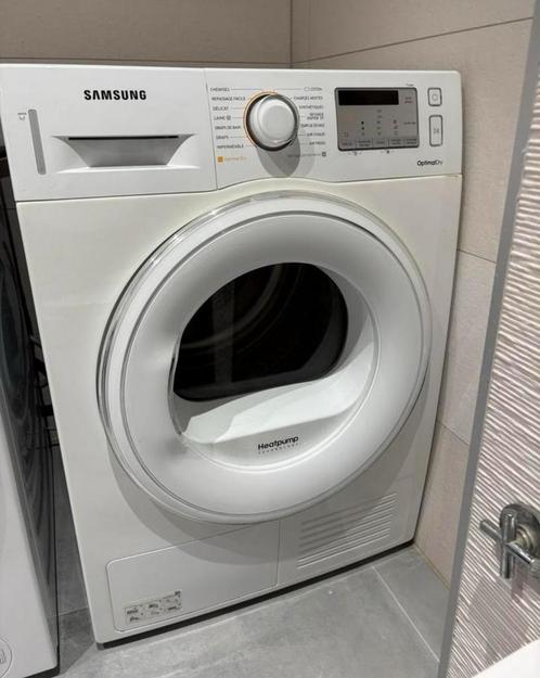 Samsung warmtepompdroger OptimalDry 7 - 9 kg, Elektronische apparatuur, Droogkasten, Gebruikt, Ophalen