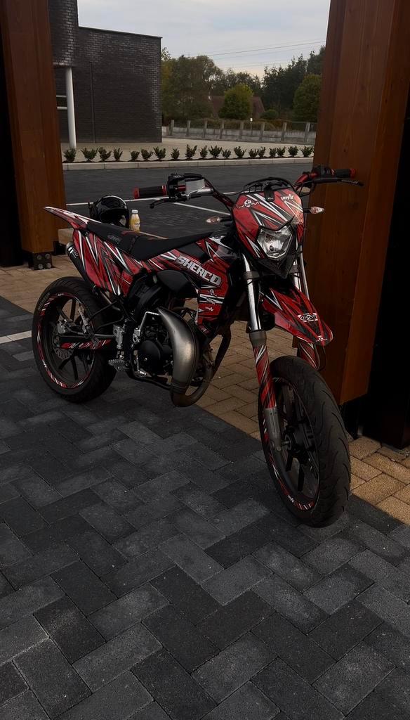 Sherco 50cc, Fietsen en Brommers, Brommers | Derbi, Gebruikt, Klasse B (45 km/u), Ophalen