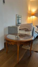 Antieke salontafel sidetable rotan, Antiek en Kunst, Ophalen