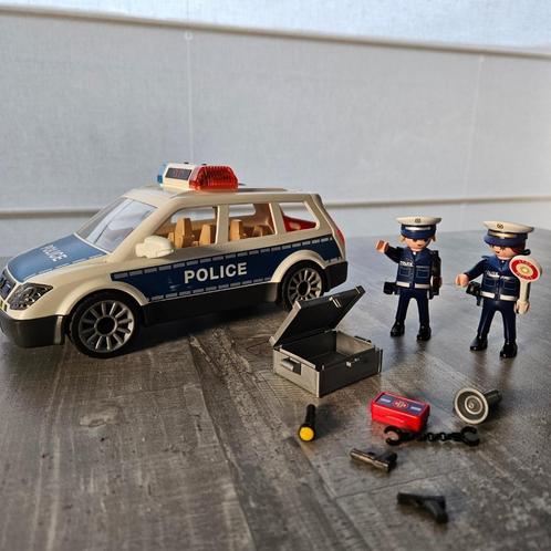 Playmobil 6920 politiewagen met licht en geluid, Kinderen en Baby's, Speelgoed | Playmobil, Zo goed als nieuw, Complete set, Ophalen of Verzenden