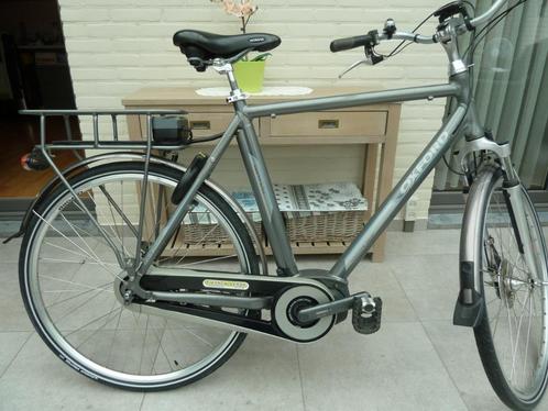 Elektrische herenfiets, Fietsen en Brommers, Fietsen | Heren | Herenfietsen, Gebruikt, Overige merken, 53 tot 57 cm, Versnellingen