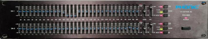 Égaliseur phonique PEQ3600, TV, Hi-fi & Vidéo, Convertisseurs, Comme neuf, Enlèvement