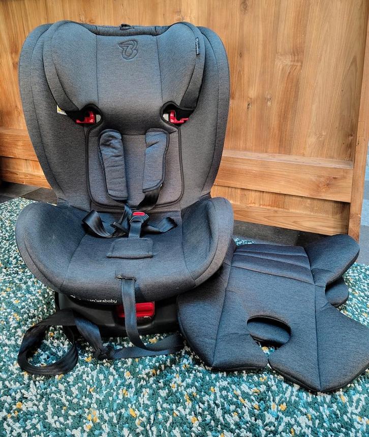 Siège d'auto pour bébé en titane Group 1,2,3, Enfants & Bébés, Sièges auto, Comme neuf, Autres marques, Isofix, Dossier réglable