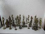 29 bronzen Afrikaanse beelden ., Antiek en Kunst, Ophalen