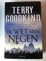 Terry goodkind - de wet van negen, Livres, Aventure & Action, Comme neuf, Enlèvement