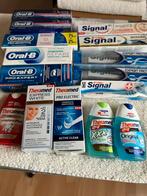 14 tubes tandpasta en 1 tandborstel, Handtassen en Accessoires, Uiterlijk | Mondverzorging, Ophalen, Nieuw, Tandpasta