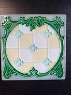 Art Nouveau tegel 63, Antiek en Kunst, Antiek | Keramiek en Aardewerk, Ophalen of Verzenden