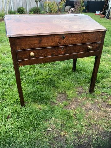 Antieke eiken secretaire prachtige staat eyecatcher 