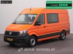 Volkswagen Crafter 102pk Dubbel Cabine L3H3 Airco Euro6 DC D, Autos, Cuir, 75 kW, Achat, Euro 6