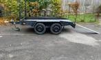 Ongeremnde plateau aanhangwagen met LIER tot 750KG