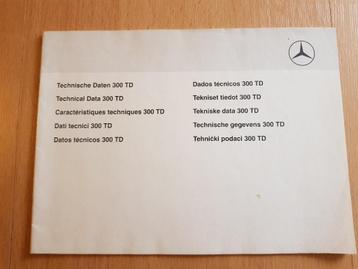 mercedes 300TD handleiding beschikbaar voor biedingen