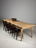 Franse eettafel eiken landelijk 260cm, Ophalen of Verzenden