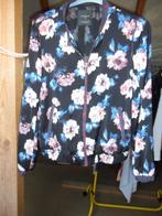 veste femme fleurie (été), Kleding | Dames, Jassen | Zomer, Ophalen, Zo goed als nieuw, Maat 36 (S), Blauw