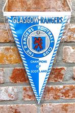 Glasgow Rangers 1980s erg zeldzaam voetbal vaantje, Verzamelen, Ophalen of Verzenden, Vaantje of Sjaal