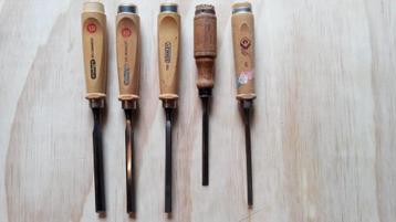 Houtbeitels Stanley Goldenberg beschikbaar voor biedingen