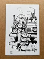 Rubine - Ex-libris N&B + Crayonné - Walthéry, Boeken, Stripverhalen, Verzenden