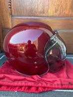 CASQUE RÉTRO OUVERT V2 - ROUGE INDIAN XL, Motos, Femmes, Seconde main, Enlèvement ou Envoi, XL