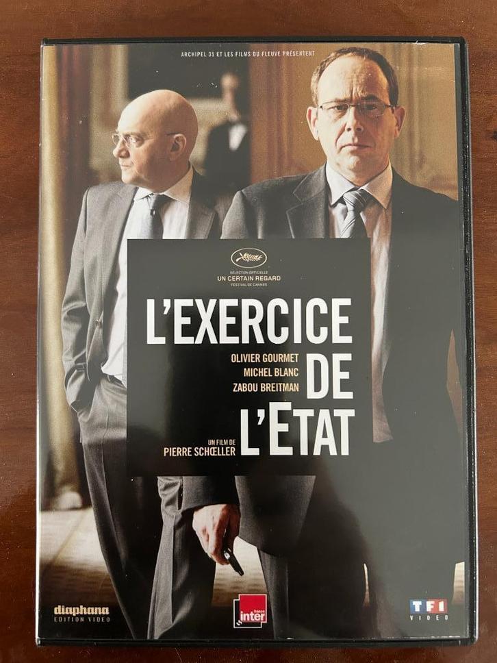 DVD L'exercice de l'état - Michel Blanc, Gourmet, Zabou, Cd's en Dvd's, Dvd's | Drama, Zo goed als nieuw, Ophalen
