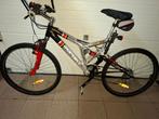 Mountainbike met helm en accesoires, Enlèvement, Utilisé, 10 à 15 vitesses, Suspension
