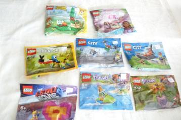 lego polybag divers friends, city, creator , disney, animal disponible aux enchères