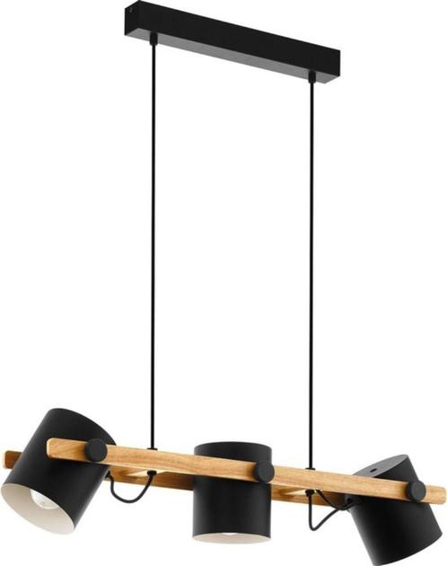 EGLO Hornwood Hanglamp, Maison & Meubles, Lampes | Suspensions, Neuf, 75 cm ou plus, Autres matériaux, Enlèvement