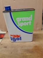oud leeg oliekankje igol grand sport, Verzenden, Gebruikt, Overige typen